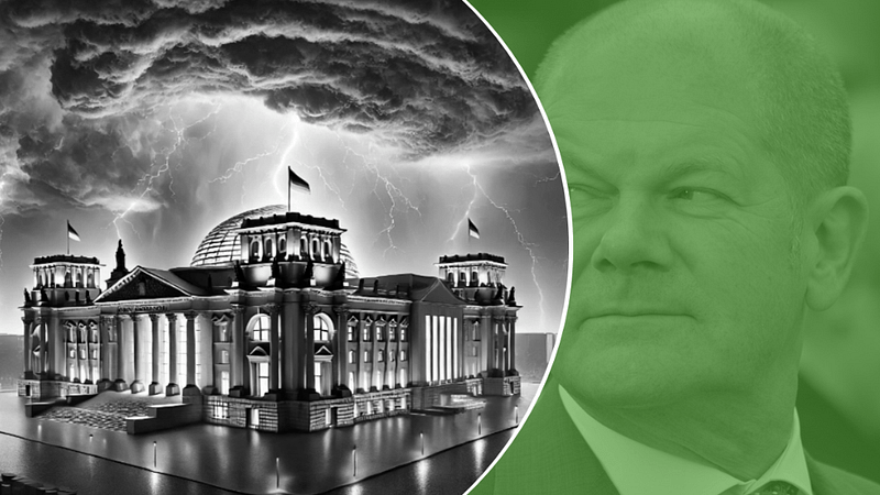 Skandalkanzler Olaf Scholz verursacht Chaos ohne Beispiel