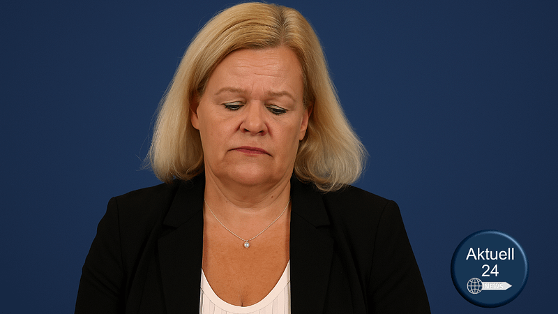 Faesers Traumwelt bei Lanz. Ihr politischer Blindflug ist ein Skandal
