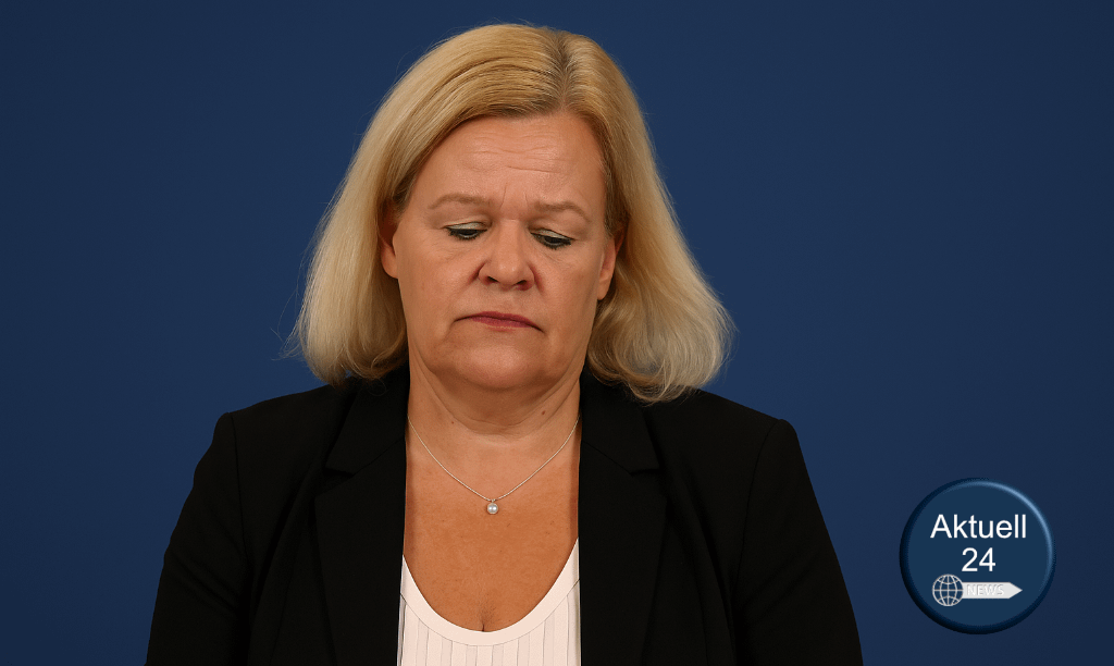 Faesers Traumwelt bei Lanz. Ihr politischer Blindflug ist ein Skandal